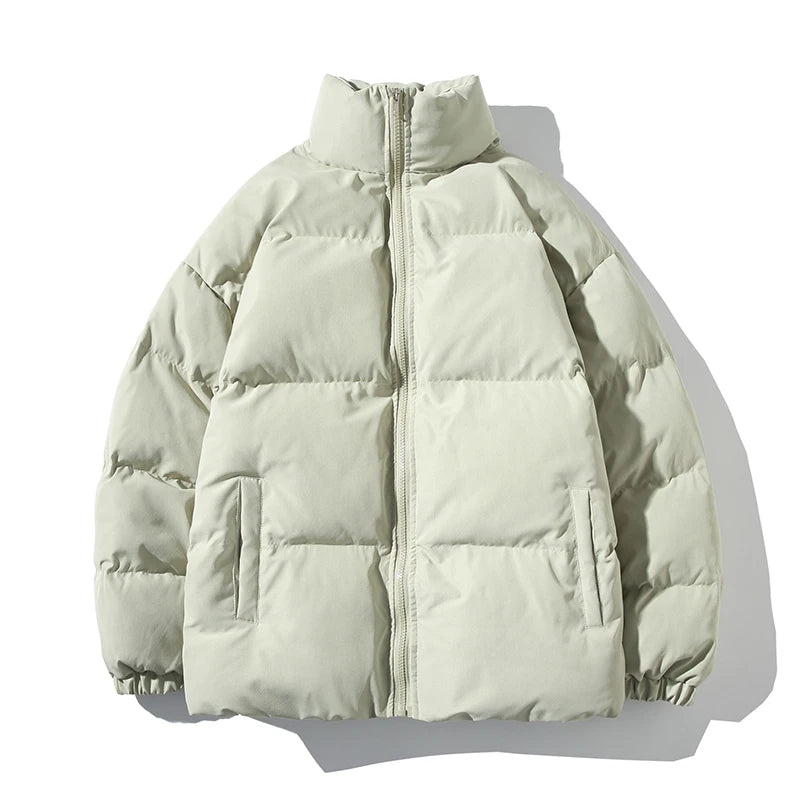 Parka épaisse col montant