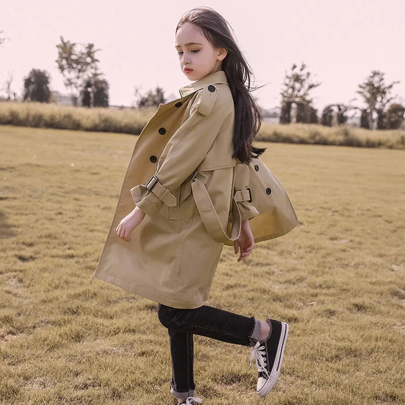 Parka légère de mi-saison fille