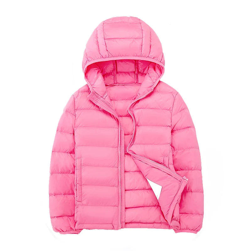Parka à capuche légère