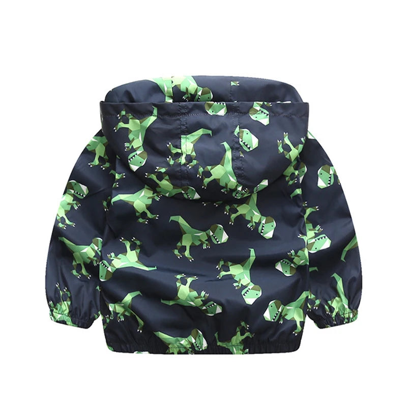 Parka légère à motifs