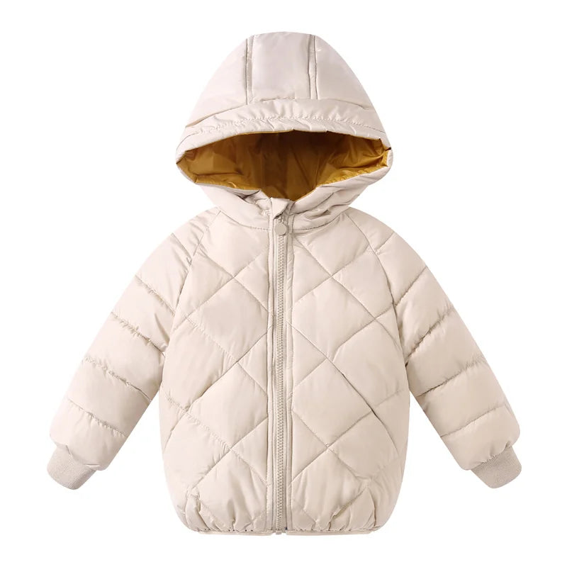 Parka à capuche matelassée