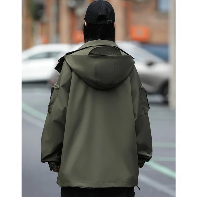 Parka à capuche large