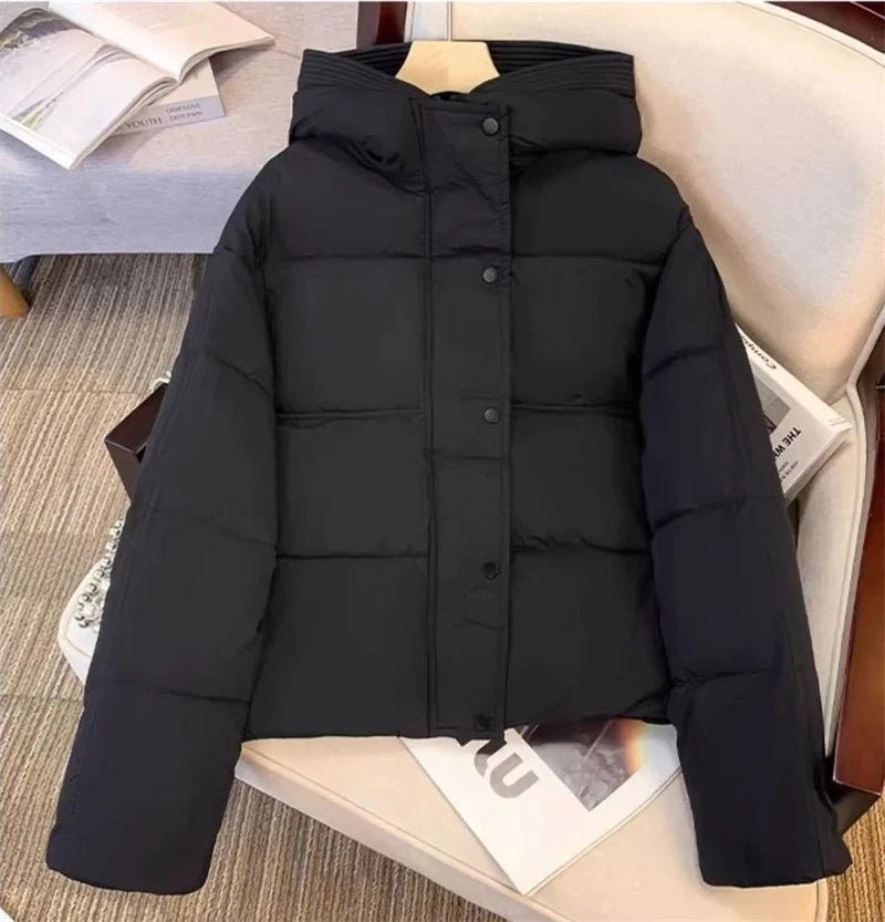 Parka à capuche chic
