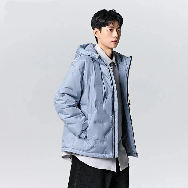 Parka à capuche matelassée