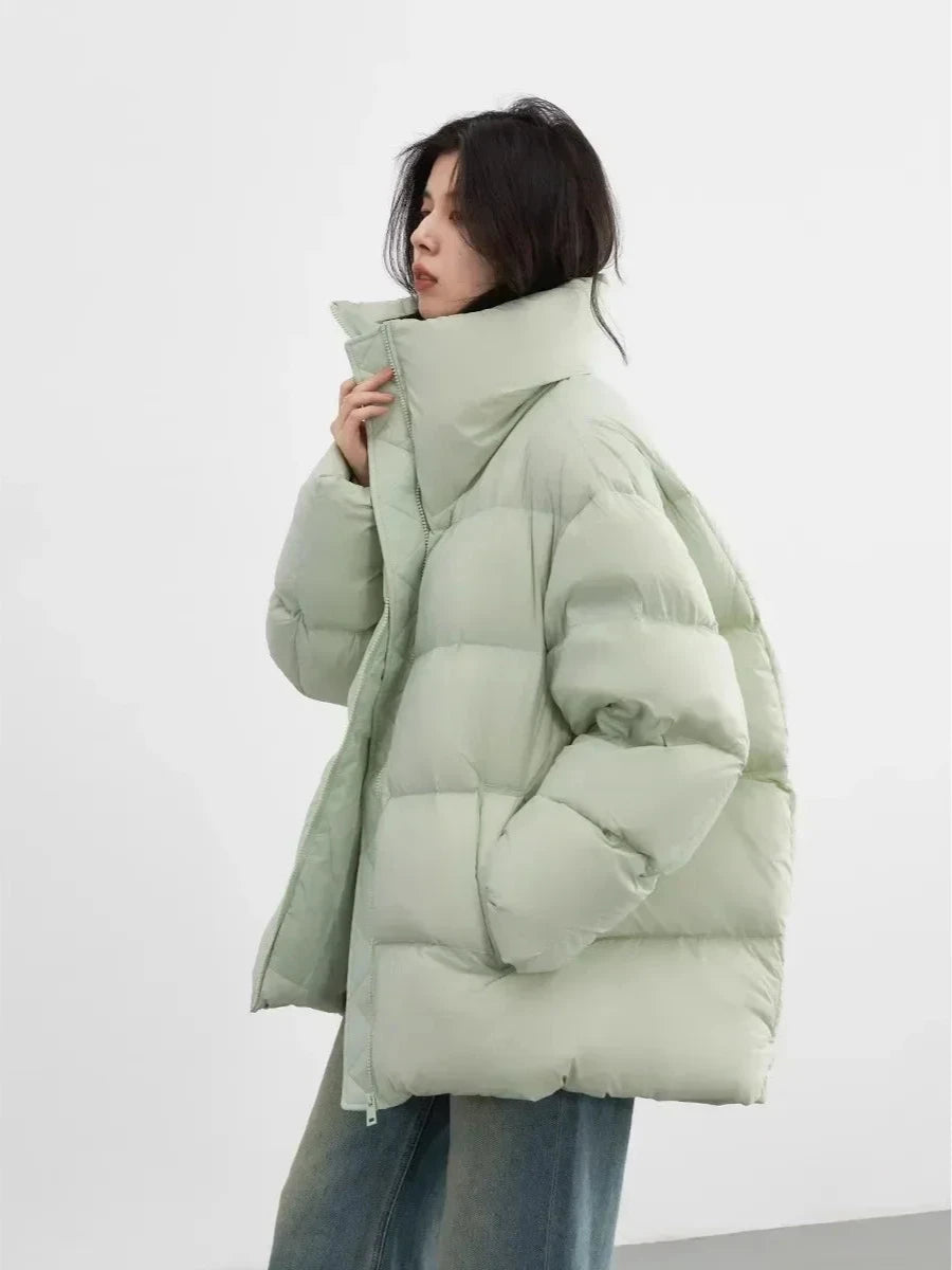 Parka oversize chic et moderne
