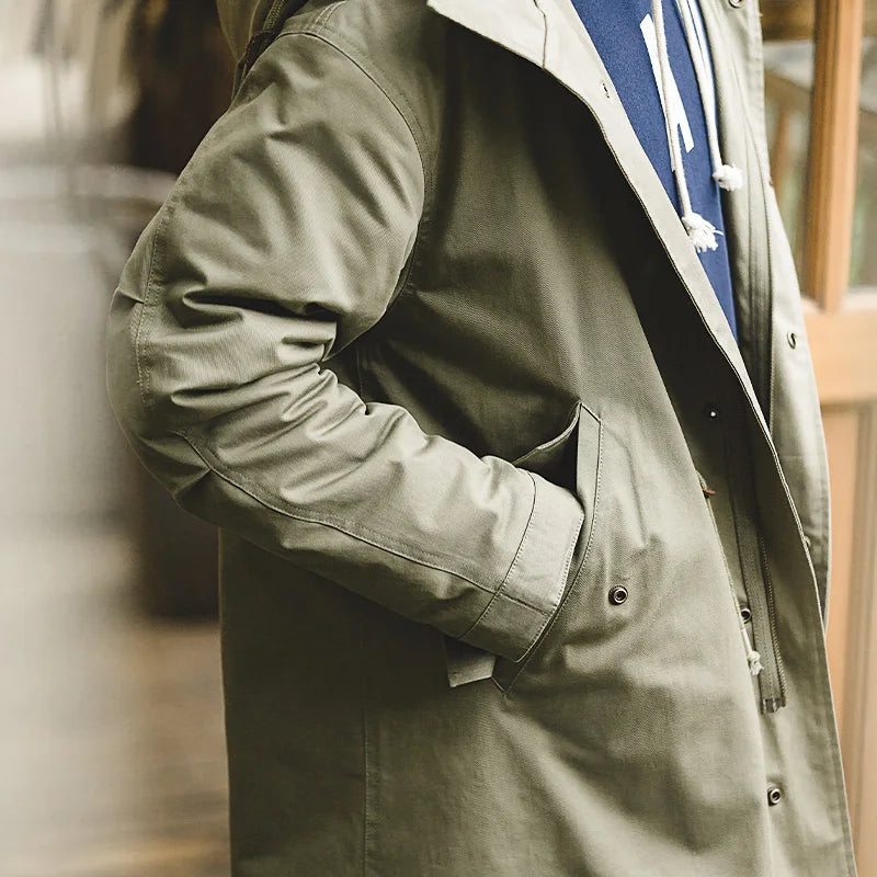 Parka à capuche casual