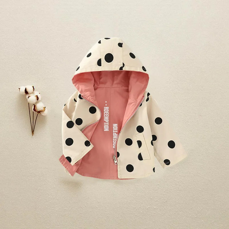 Parka légère réversible fille