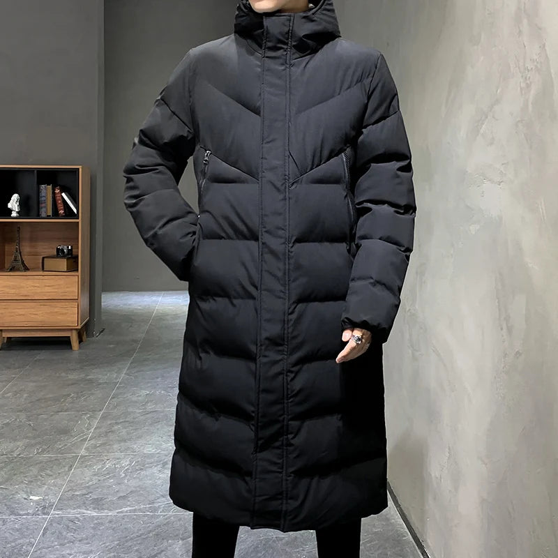 Parka longue matelassée