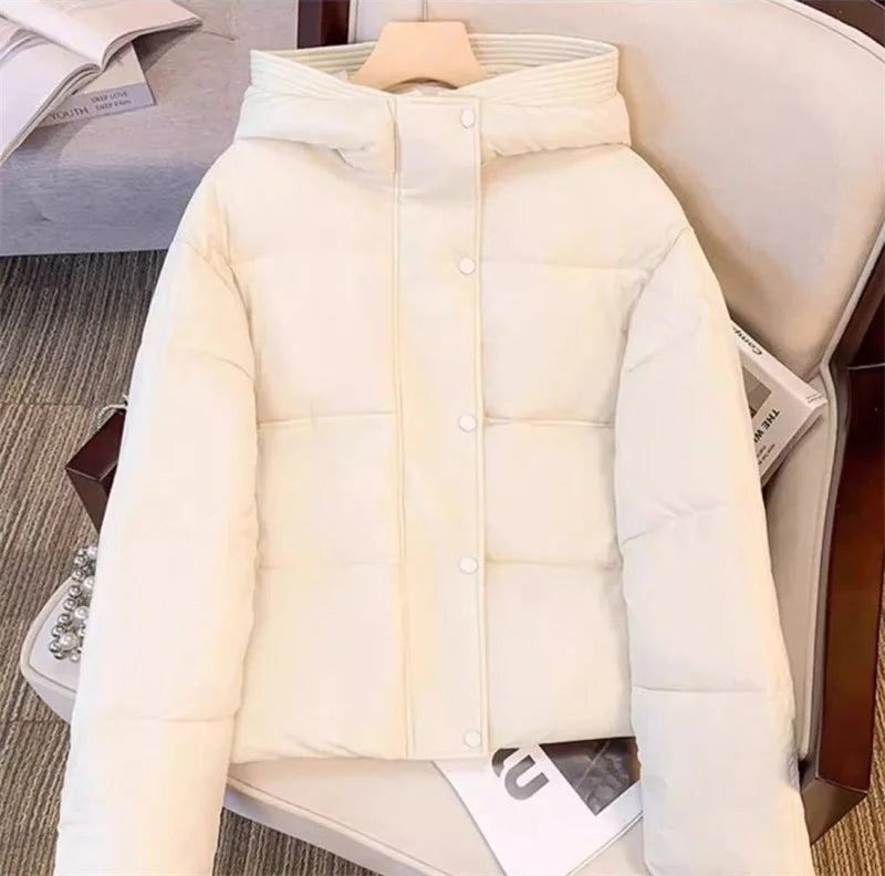 Parka à capuche chic