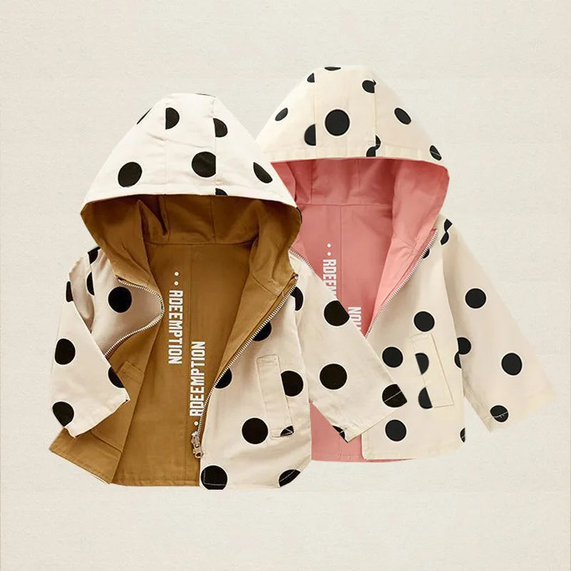 Parka légère réversible fille