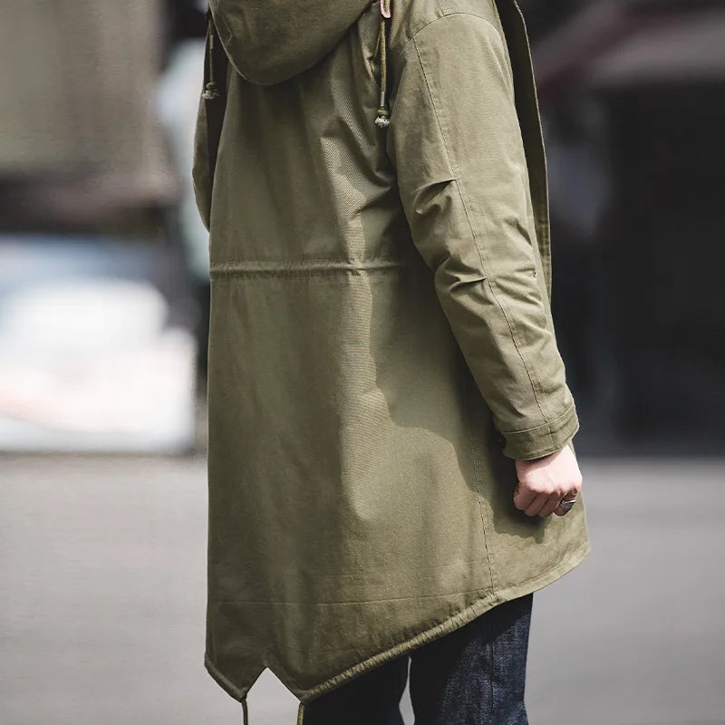 Parka à capuche casual