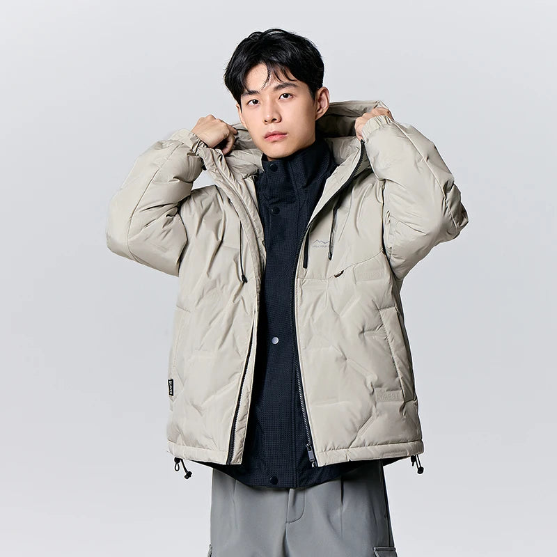Parka à capuche matelassée