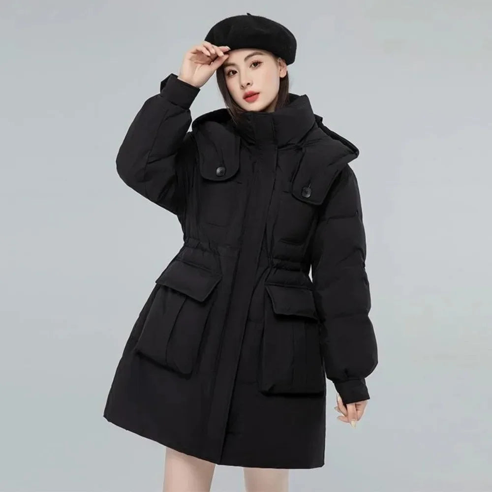 Parka matelassée avec grandes poches