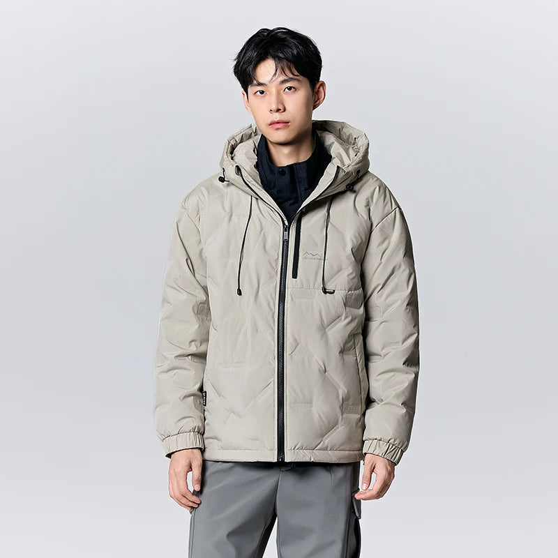 Parka à capuche matelassée