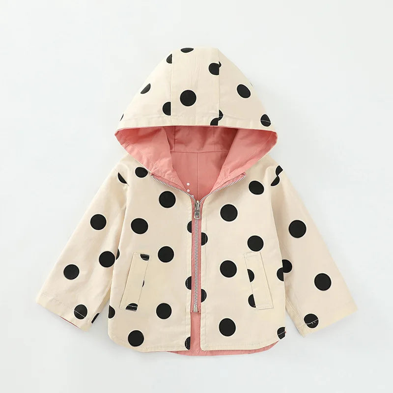 Parka légère réversible fille