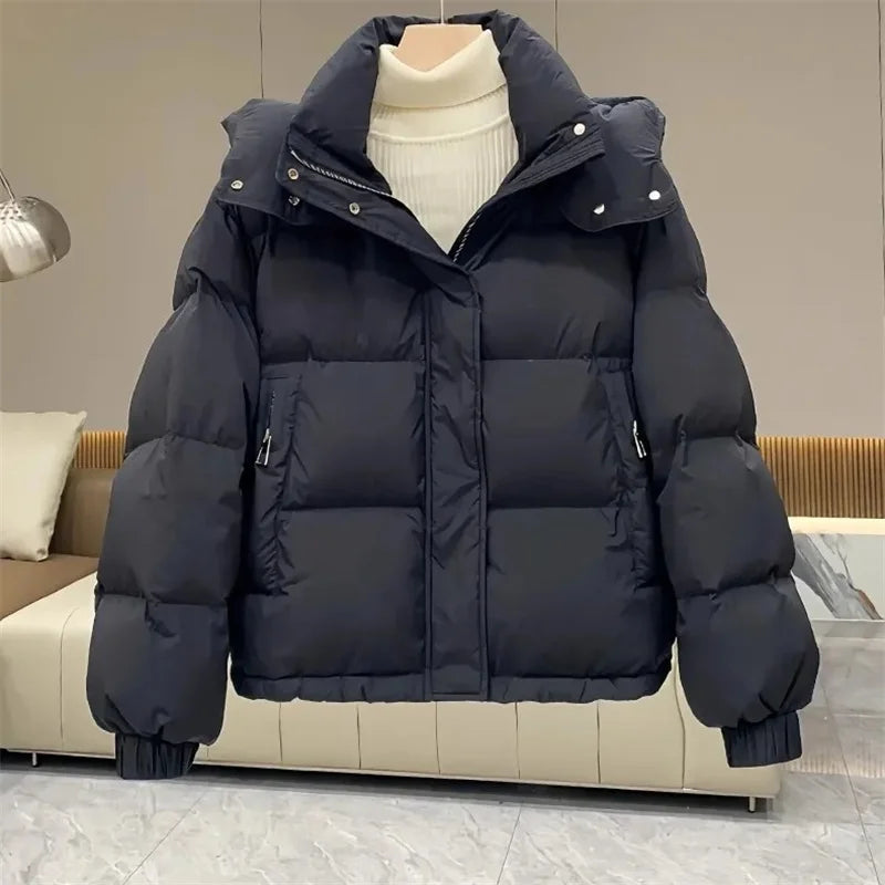 Parka ultra-isolante avec col haut