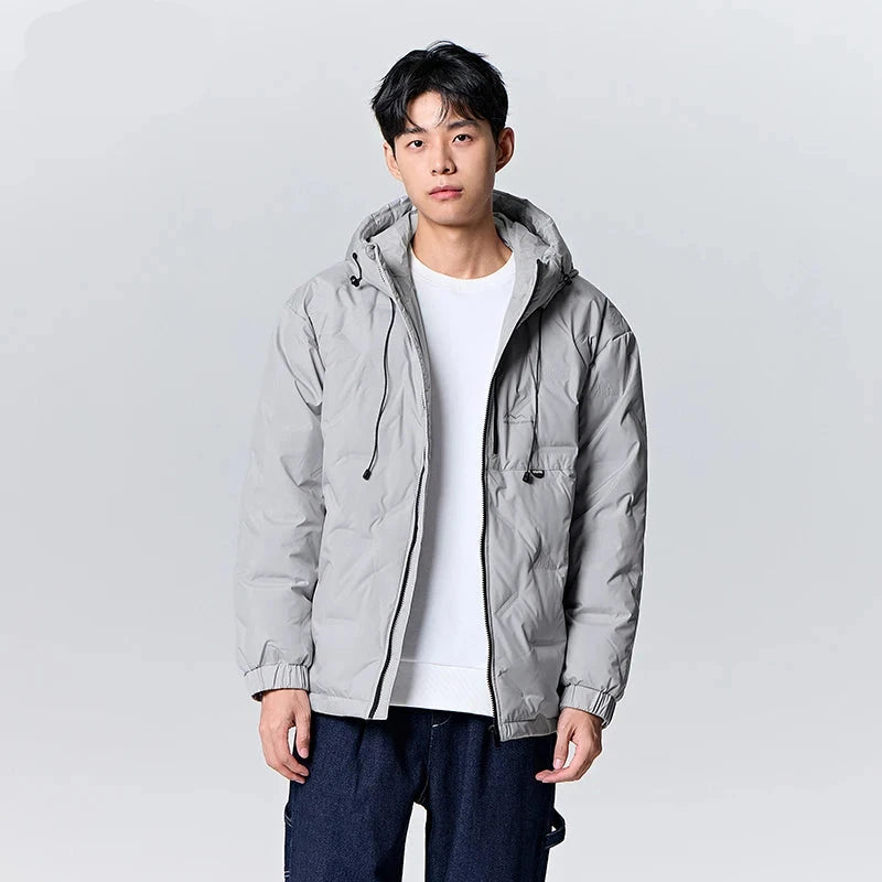 Parka à capuche matelassée