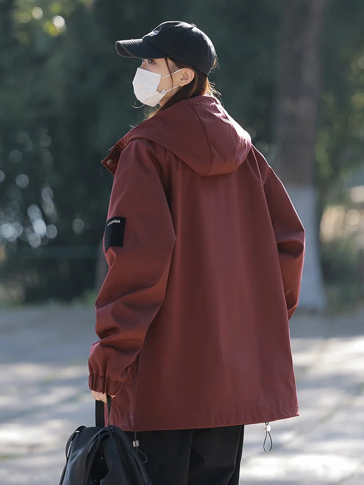 Parka imperméable homme avec poches fonctionnelles