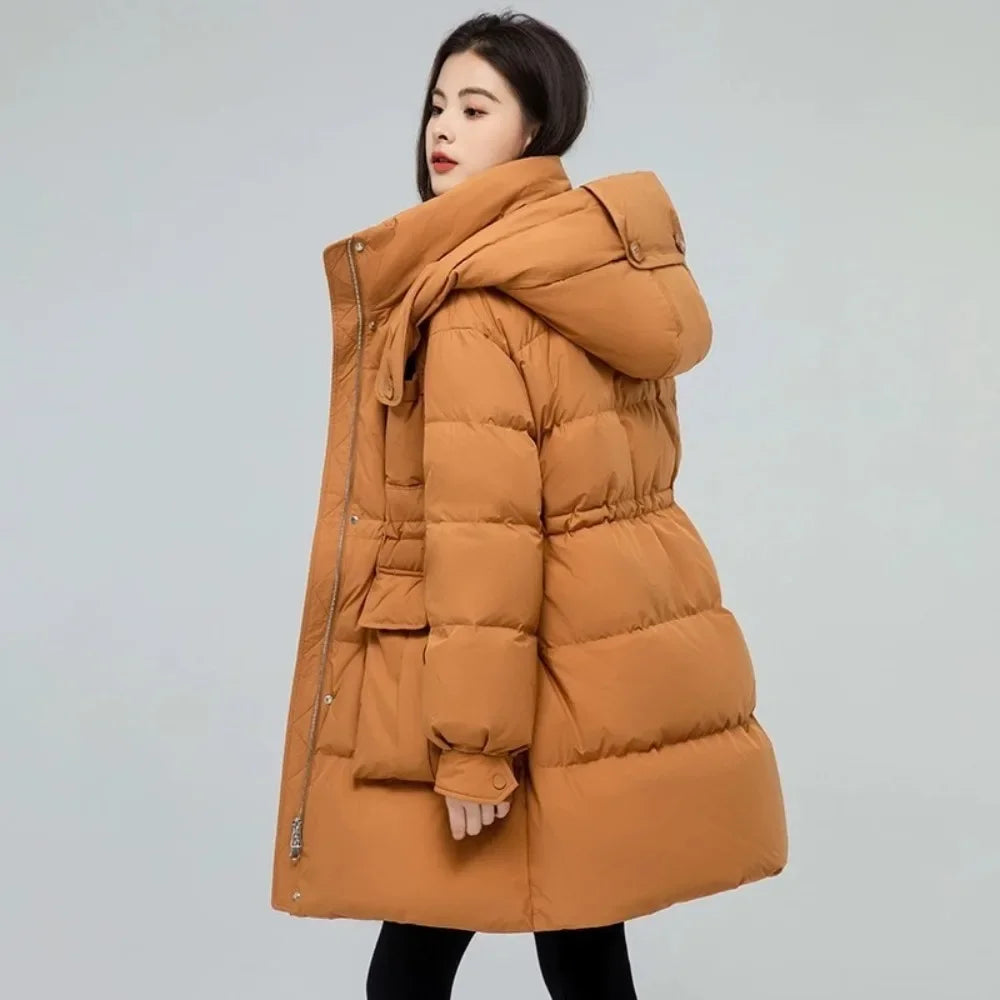 Parka matelassée avec grandes poches