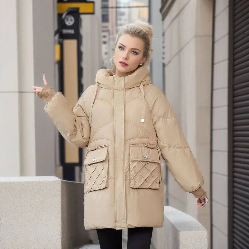 Parka matelassée élégante et fonctionnelle