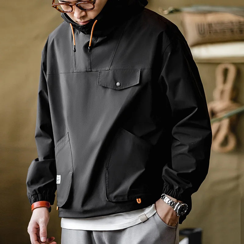 Parka imperméable à capuche