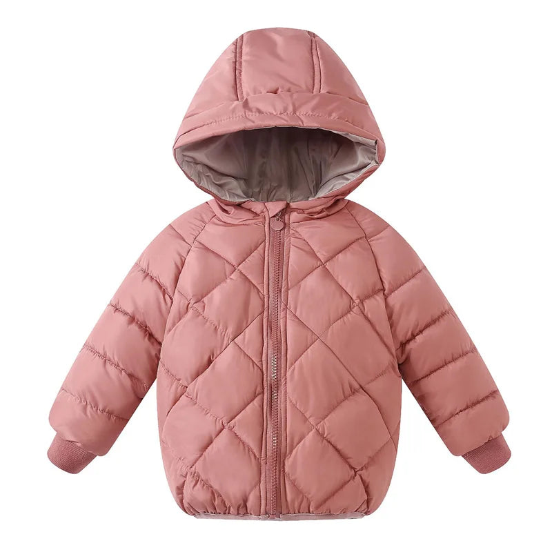 Parka à capuche matelassée