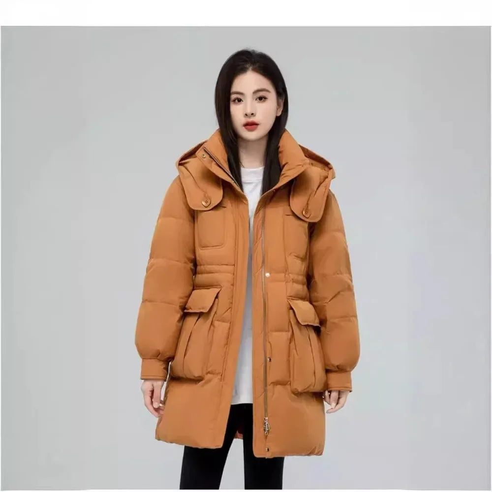 Parka matelassée avec grandes poches
