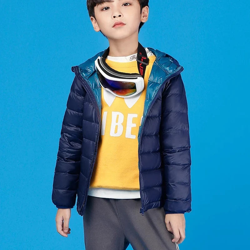 Parka à capuche légère