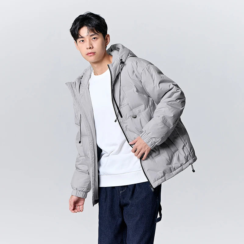 Parka à capuche matelassée
