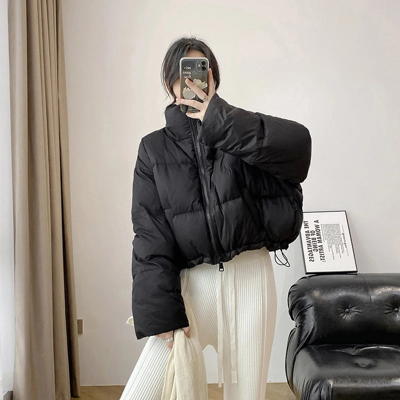 Parka oversize mat