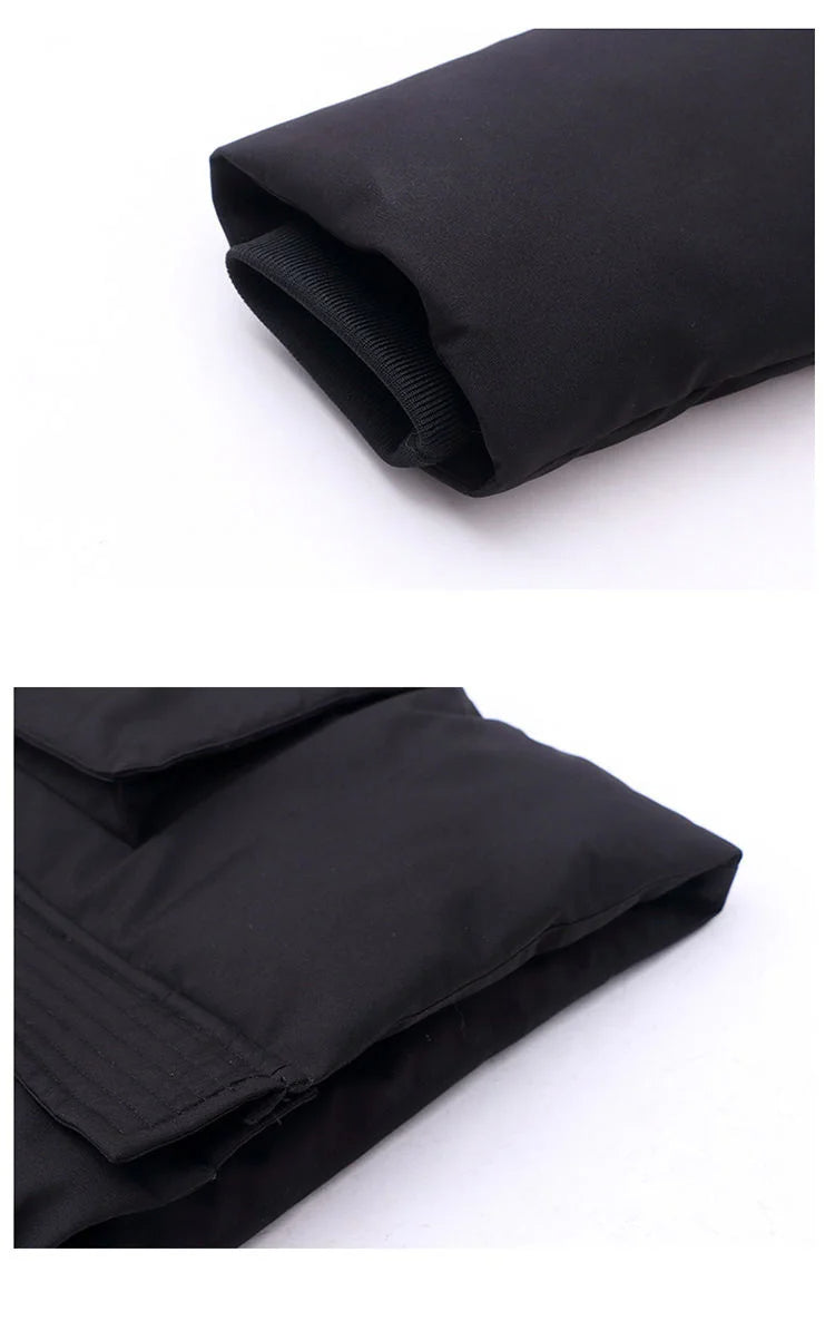 Parka longue à capuche garçon