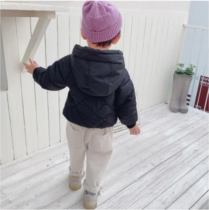 Parka à capuche matelassée