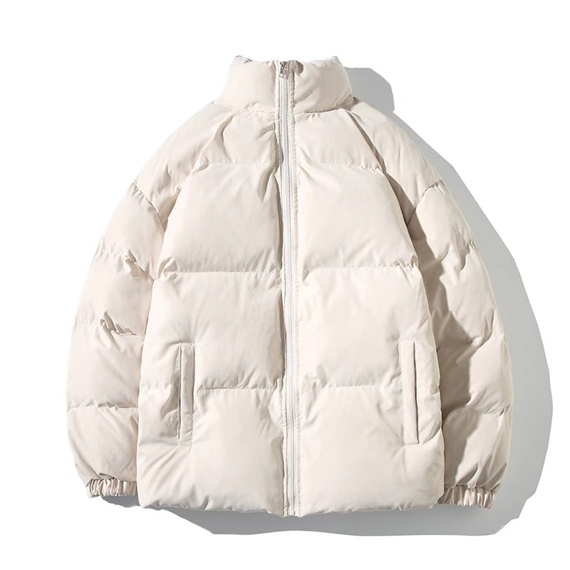 Parka épaisse col montant