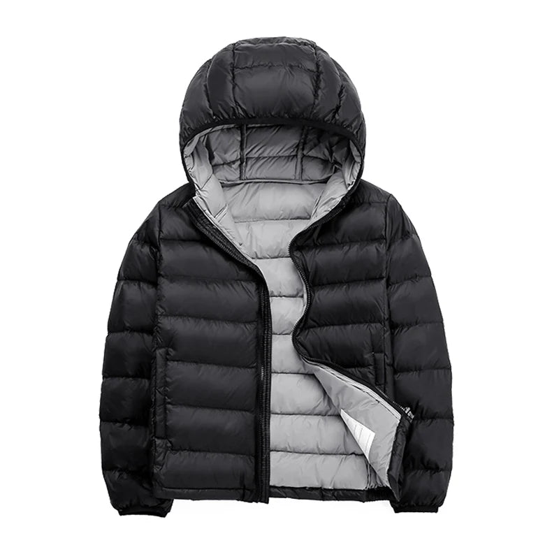 Parka à capuche légère