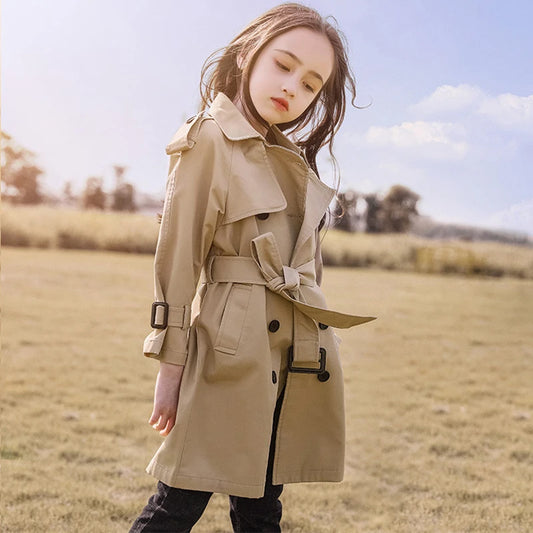 Parka légère de mi-saison fille