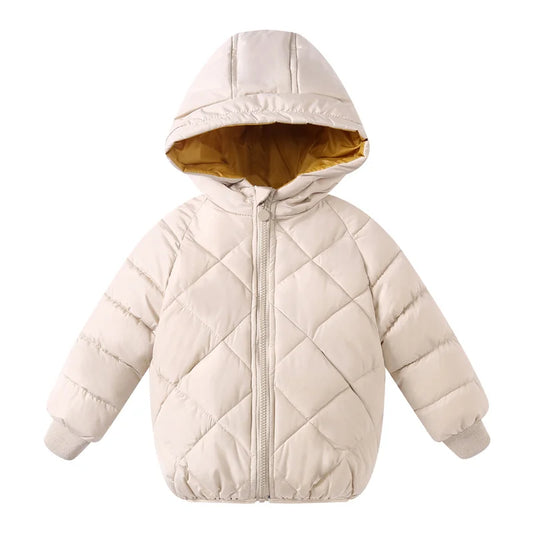 Parka à capuche matelassée