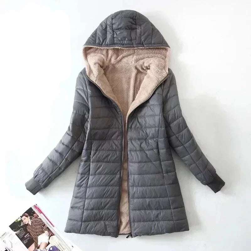 Parka fine matelassée