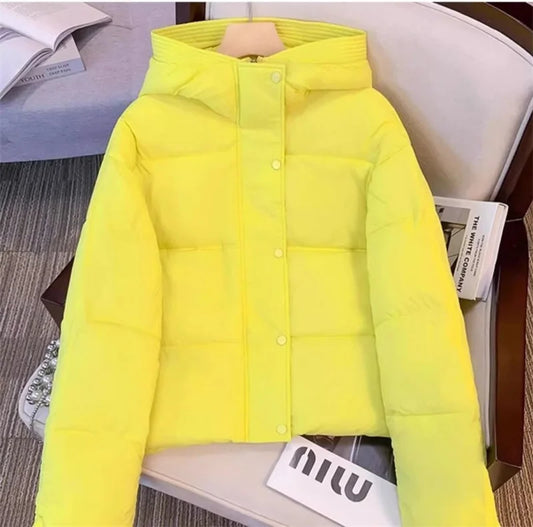 Parka à capuche chic