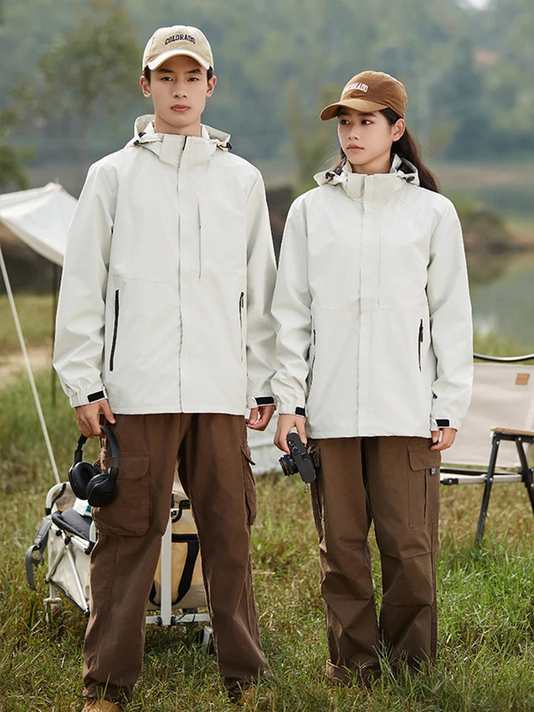 Parka coupe-vent imperméable