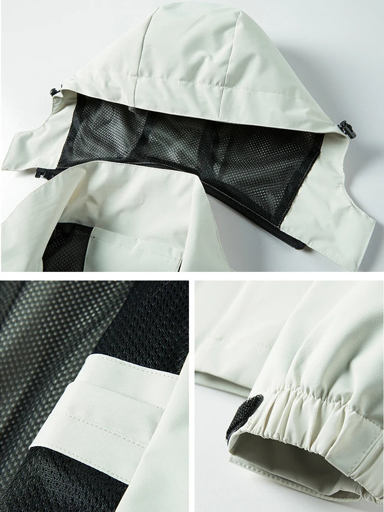 Parka coupe-vent imperméable
