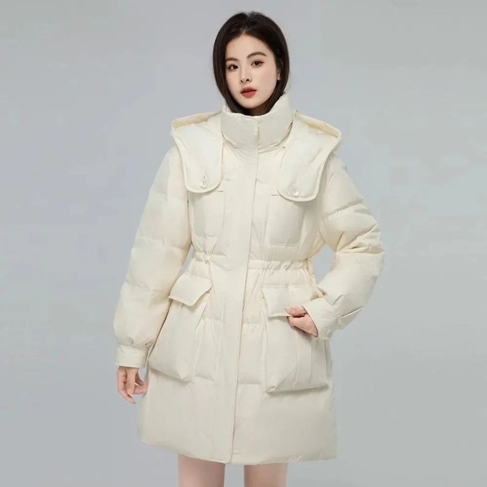 Parka matelassée avec grandes poches