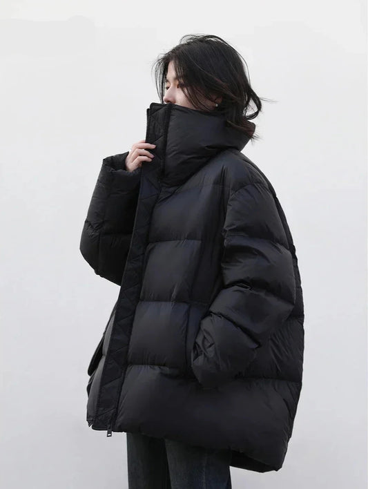 Parka oversize chic et moderne