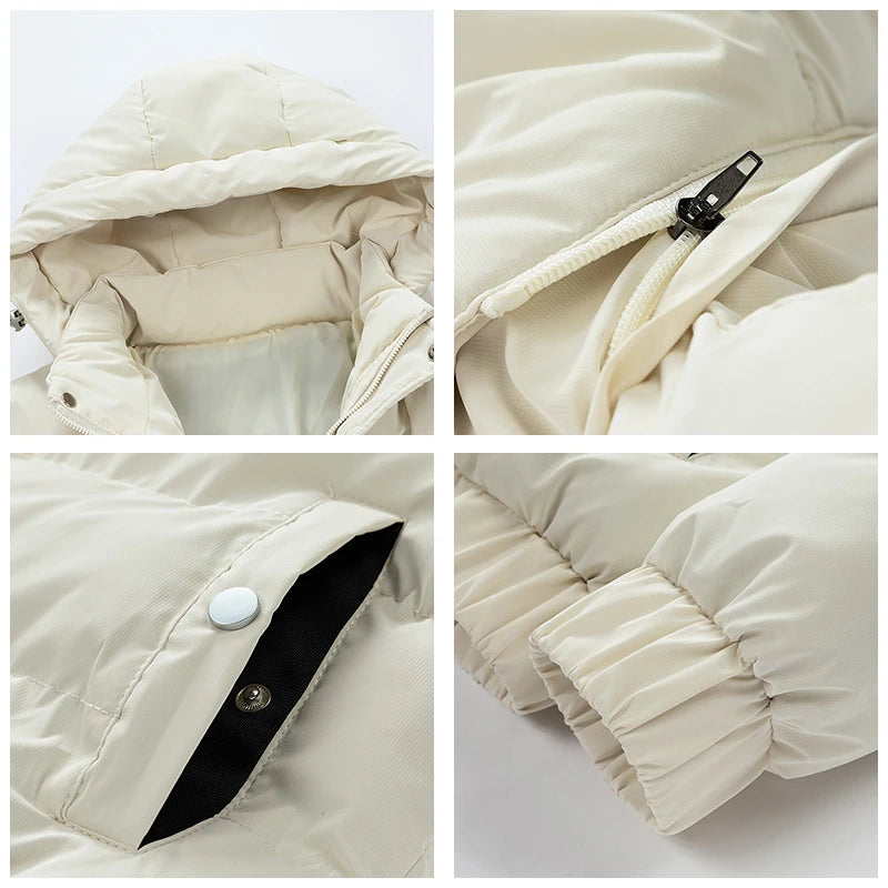 Parka d'hiver matelassée homme