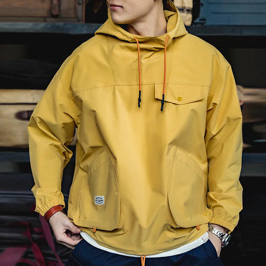 Parka imperméable à capuche