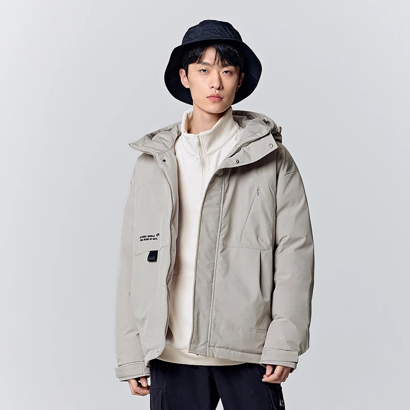 Parka homme minimaliste
