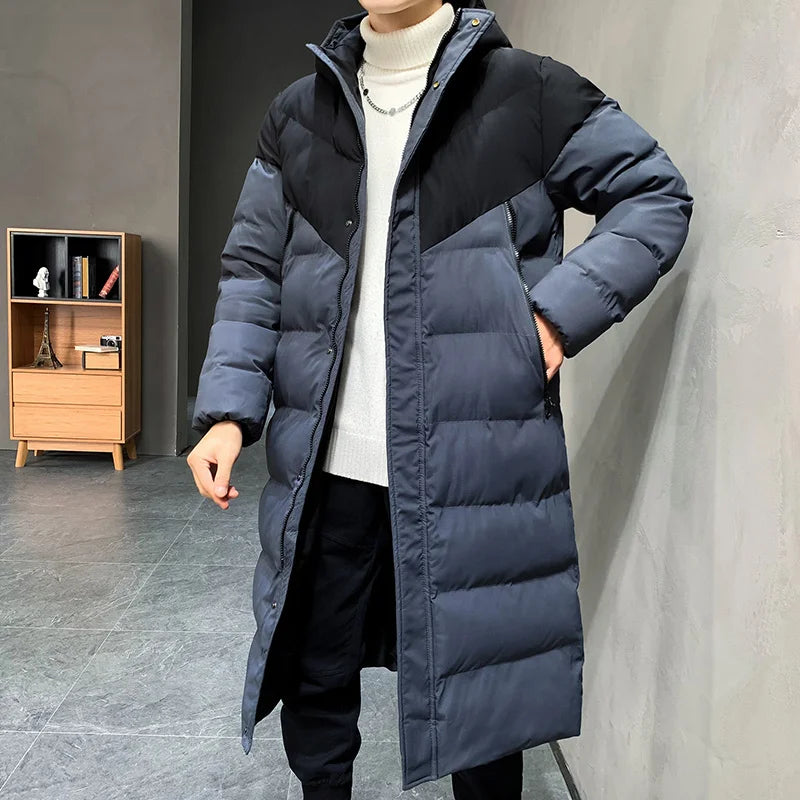Parka longue matelassée