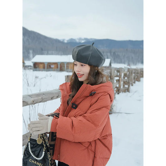Parka style rétro avec attaches originales