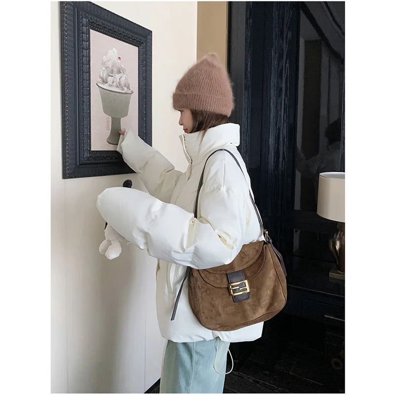 Parka oversize doublée avec capuche