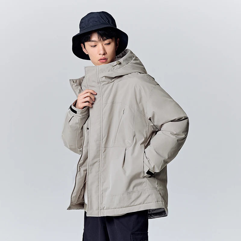 Parka homme minimaliste