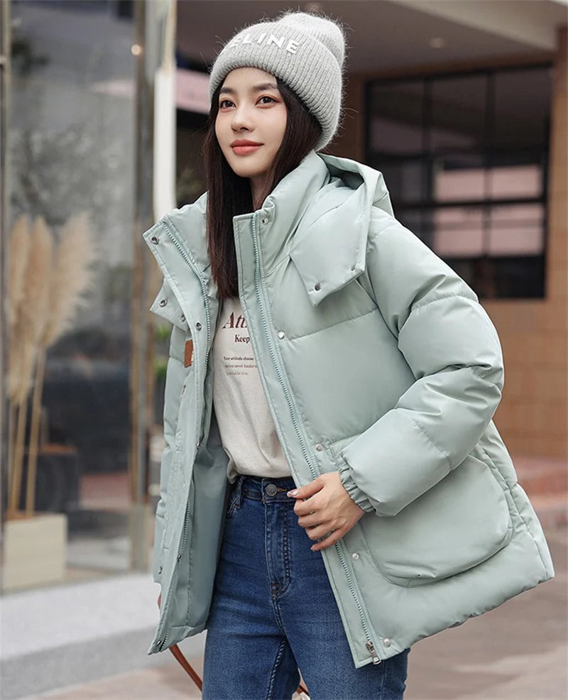 Parka chic doublée